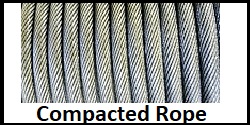 compacted rope